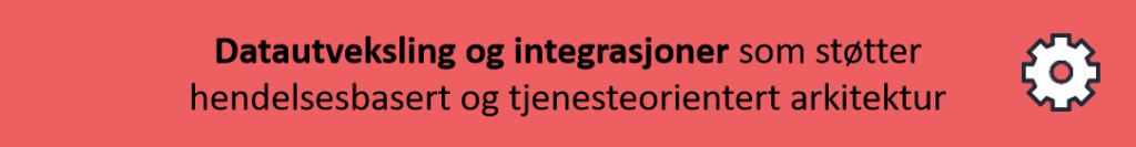 Datautveksling og integrasjoner