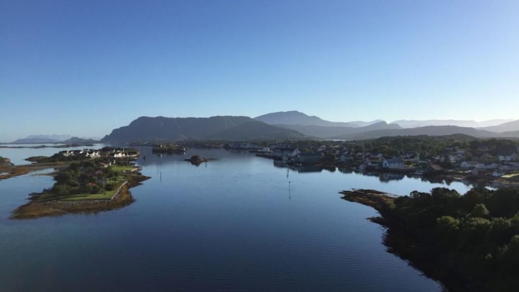 Landskapsbilde av Brønnøy kommune.