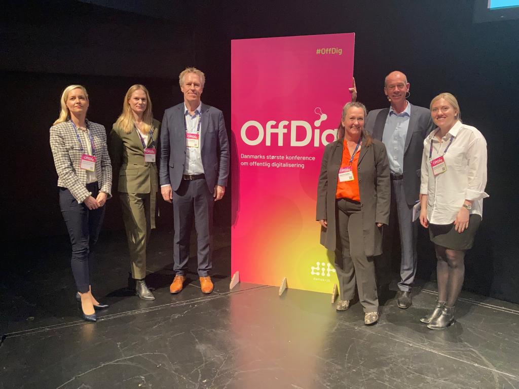 Roze, Astrid, Bredo, Cat, Jens og Cathrine på Offdig