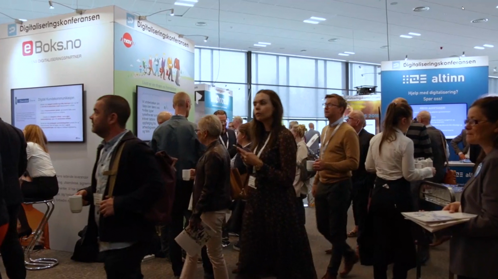Utstillere på Digitaliseringskonferansen