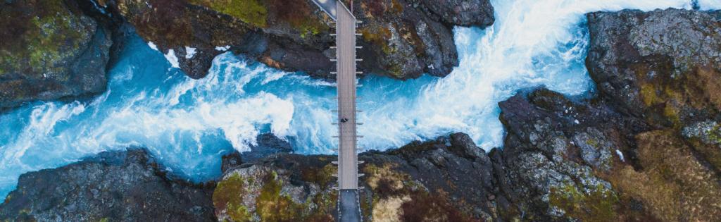 A bridge in Iceland