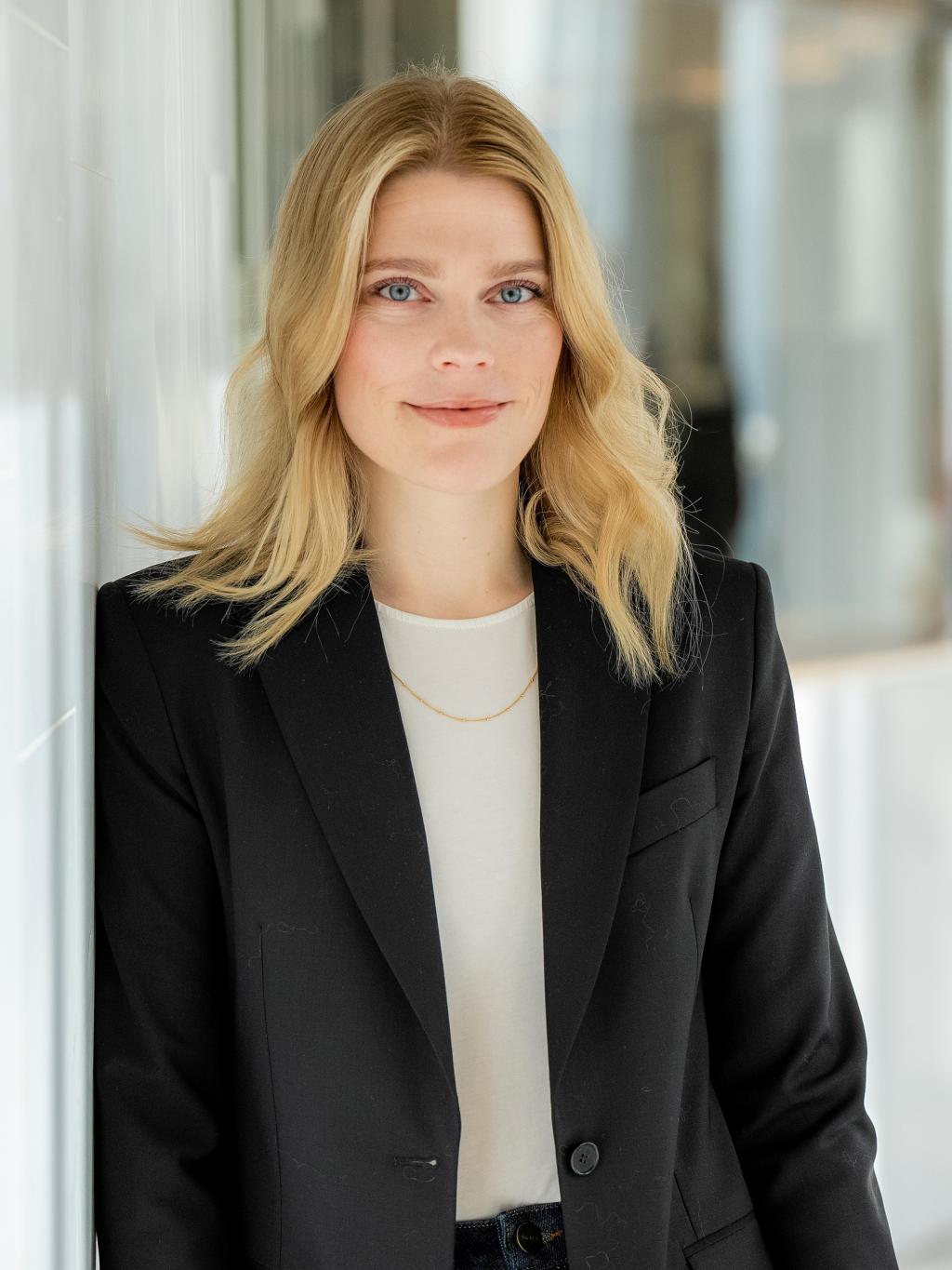 Bildet viser statssekretær Digitaliserings- og forvaltningsdepartementet Anette Davidsen 