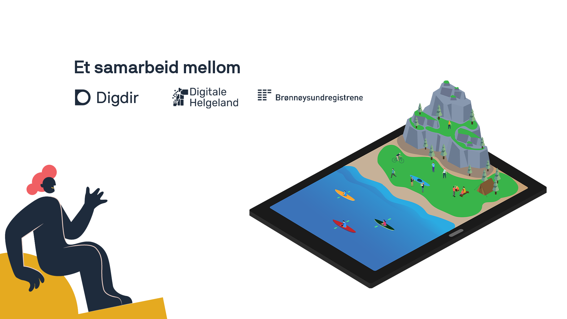 Tett samarbeid mellom Digdir, Digitale Helgeland og Brønnøysundregistrene