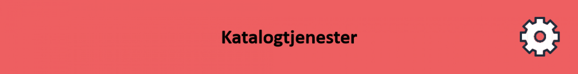 Katalogtjenester