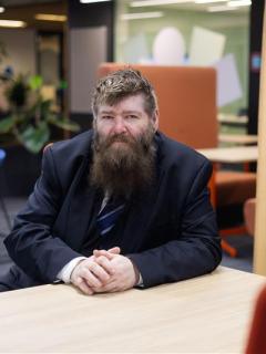 Portrett av Raymond Andre Hagen